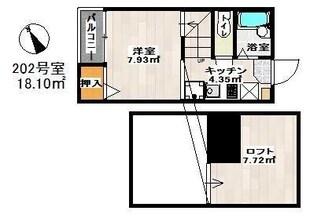 スマイルコート箱崎の物件間取画像